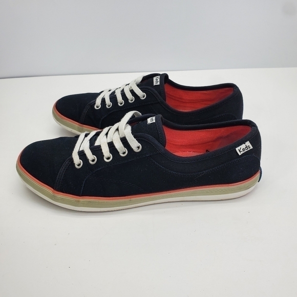 Keds Coursa Womens Shoes Blue 8.5 M Canvas Lace Up Low Top Tennis Sneakers - Picture 8 of 16